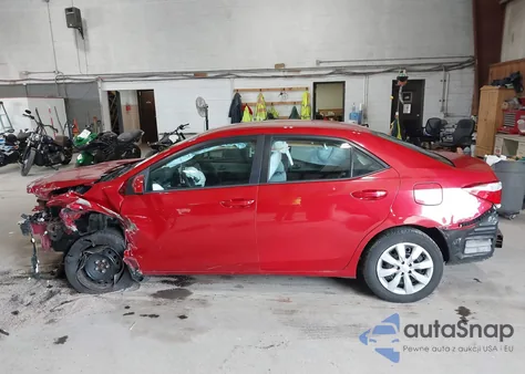 2014 Toyota Corolla Le z USA, uszkodzony, nr VIN 2T1BURHE1EC103989